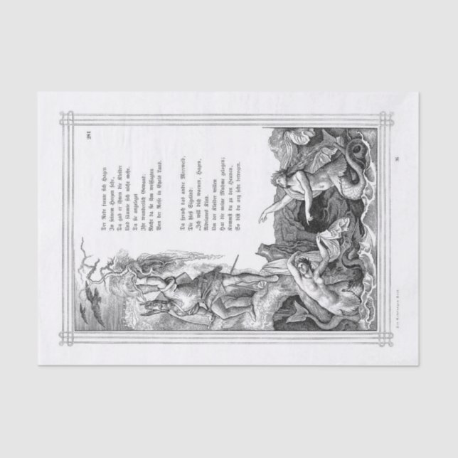 Papel de tejido de sirena (Anverso)