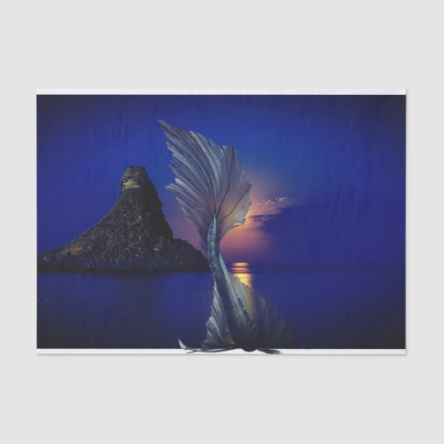 Papel de tejido de sirena (Anverso)