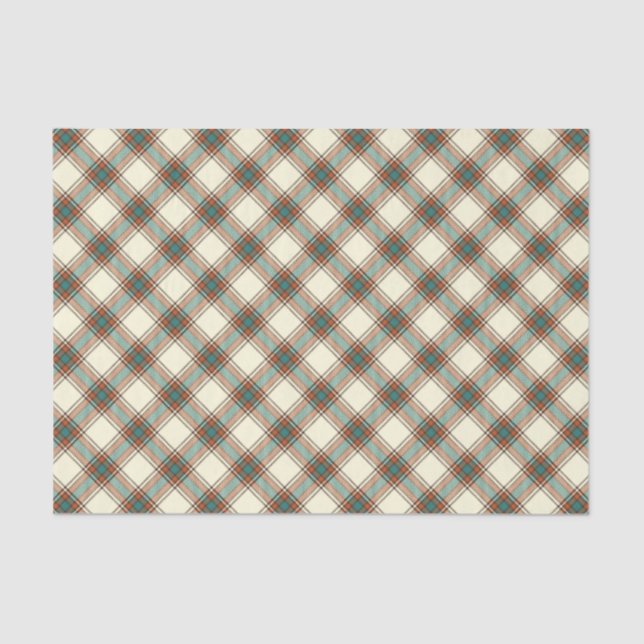 Papel De Tejido De Tejido De Cuadros De Tejido De  (Anverso)