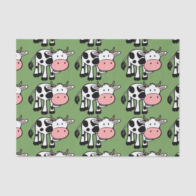 papel de tejido de vacas de país (Anverso)