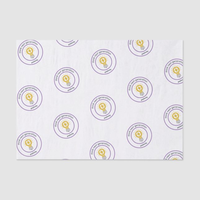 Papel De Tejido De Valores Pcty "Think Next Gen" (Anverso)