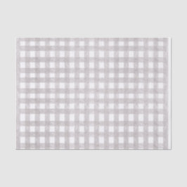 Papel de tejido de verificación de búfalo