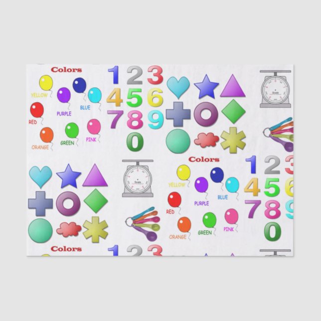 Papel de tejido decorativo bebé (Anverso)