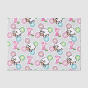 Papel de tejido decorativo Cerdo