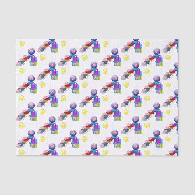 Papel de tejido decorativo Cerdo (Anverso)