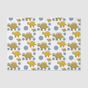 Papel de tejido decorativo Dinosaurio