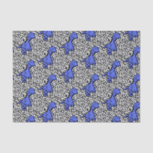 Papel de tejido decorativo Dinosaurio