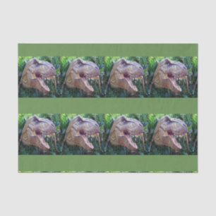 Papel de tejido decorativo Dinosaurio