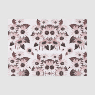 Papel de tejido decorativo Girasol