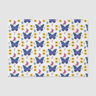 Papel de tejido decorativo Girasol