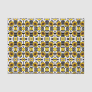 Papel de tejido decorativo Girasol