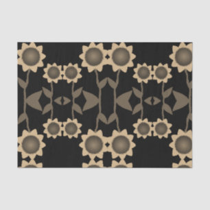 Papel de tejido decorativo Girasol