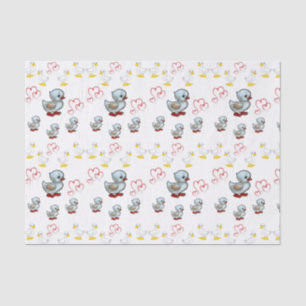Papel de tejido decorativo Pato