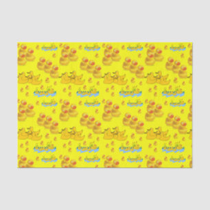 Papel de tejido decorativo Pato
