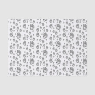 Papel de tejido decorativo Wolf