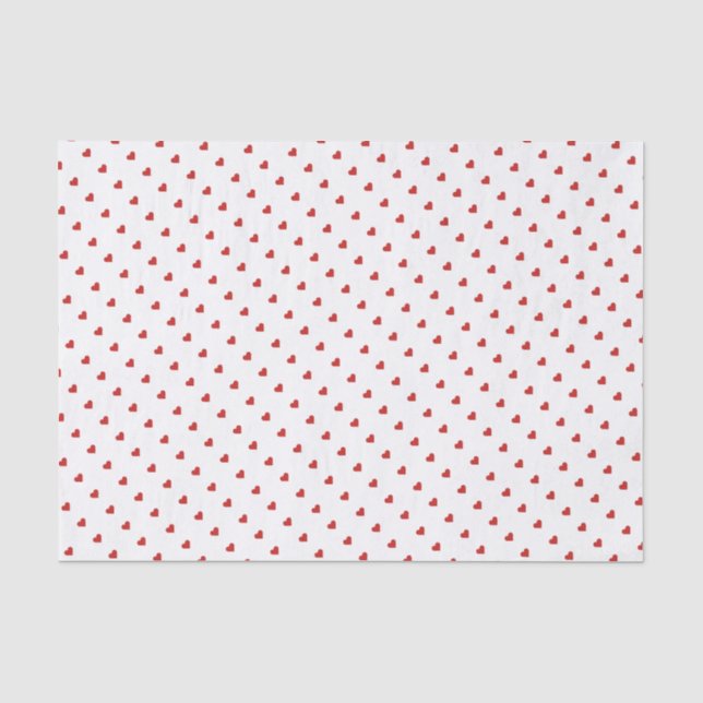 Papel de tejido del corazón del El día de San Vale (Anverso)