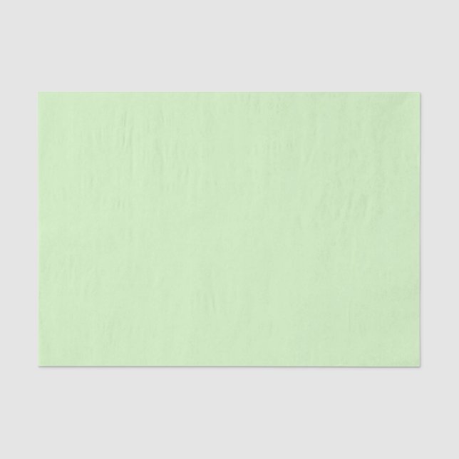 Papel de tejido del Pastel Verde (Anverso)