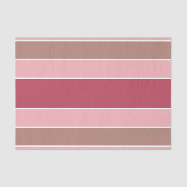 Papel de tejido del patrón de rayas (Anverso)