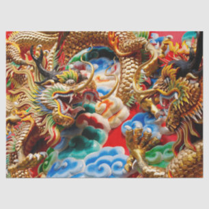 papel de tejido del templo del dragón