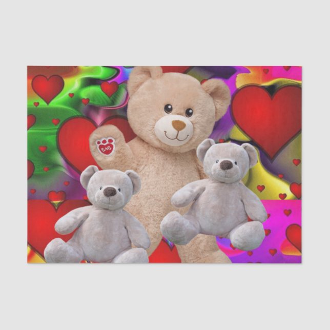 Papel De Tejido el día de San Valentín (Anverso)