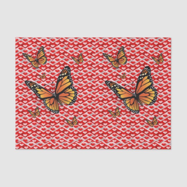 Papel De Tejido el día de San Valentín (Anverso)