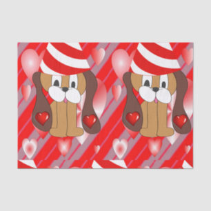 Papel De Tejido el día de San Valentín