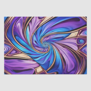 papel de tejido espiral vívido