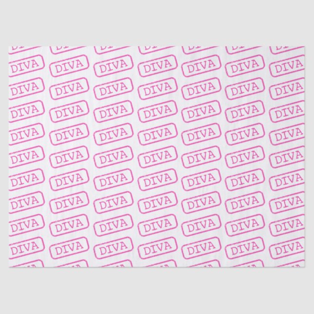 Papel De Tejido Estampado Y Aprobado DIVA (Anverso)