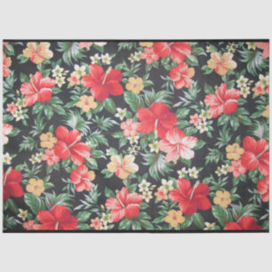 Papel de tejido floral moderno y popular