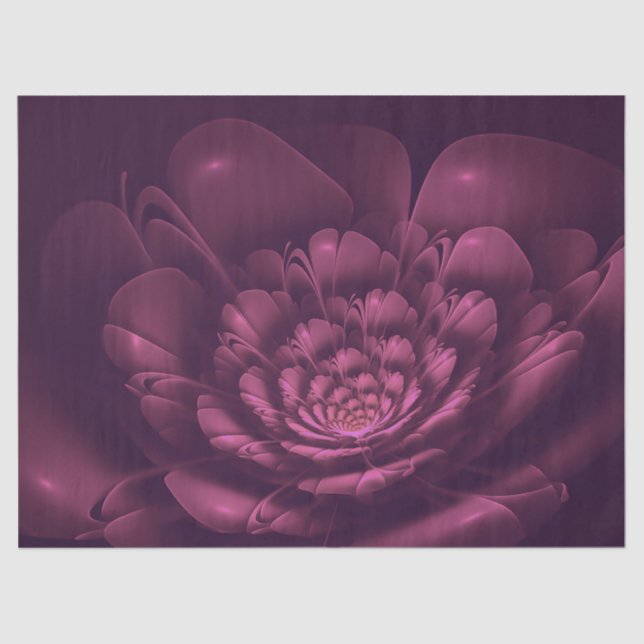 papel de tejido floral monocromático (Anverso)