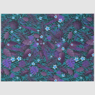 Papel de Tejido Floral Vintage Elegante