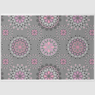 Papel de Tejido Floral Vintage Elegante