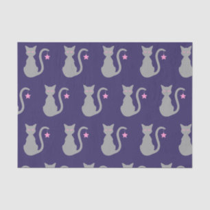 Papel de tejido gótico gris