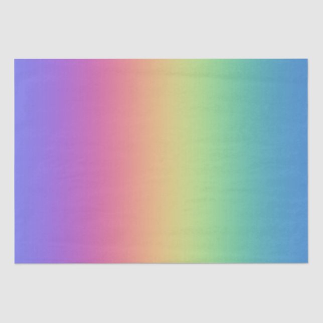 Papel de tejido gradiente de arcoiris oscuro (Anverso)