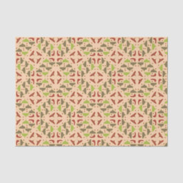 Papel de Tejido Gráfico Retro Moderno Boho