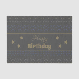 Papel De Tejido Gris Oscuro Con Patrón De Estrella