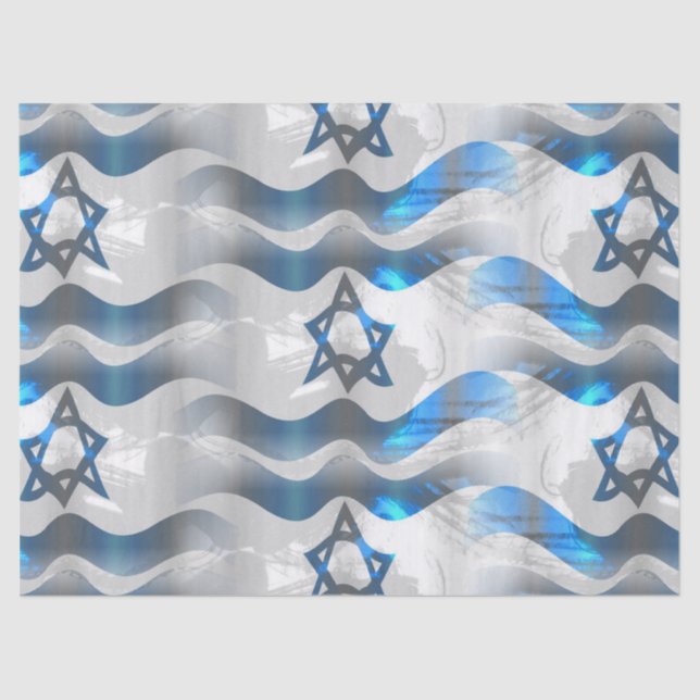 papel de tejido israel (Anverso)