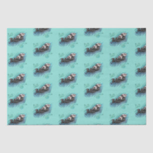 Papel de tejido marino