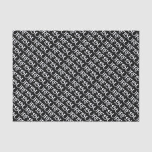 Papel de tejido negro de Surf