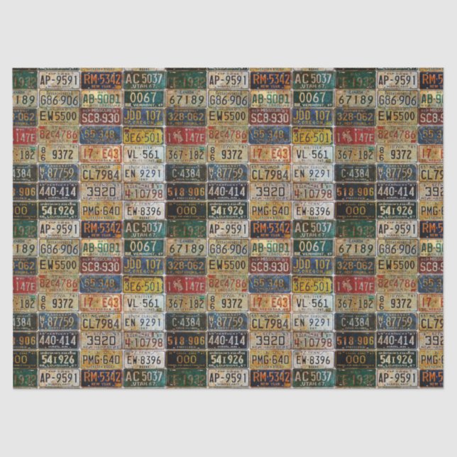 Papel de tejido o desacoplamiento de placas de lic (Anverso)