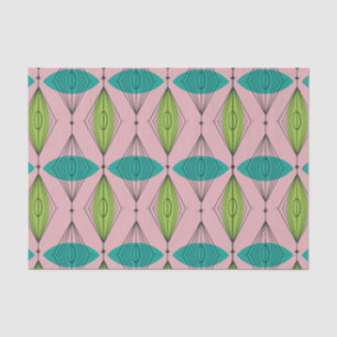 Papel de tejido Ogeo Rosa Atómico y Starburst