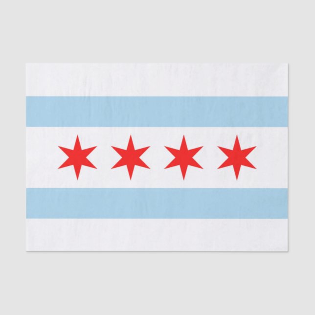 Papel de tejido patriótico con bandera de la ciuda (Anverso)