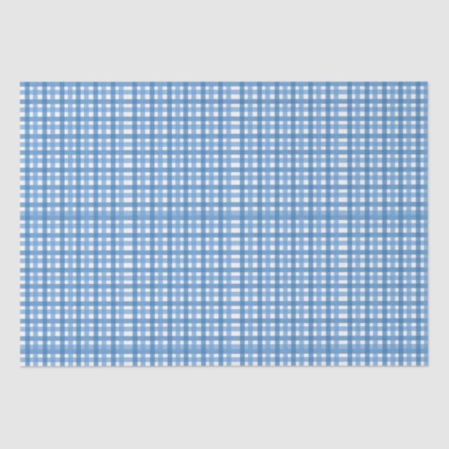 Papel de tejido plano azul básico (Anverso)