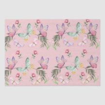 Papel de tejido rosa