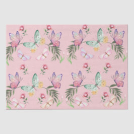 Papel de tejido rosa