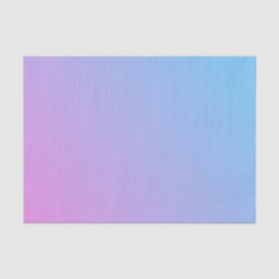 Papel de tejido rosa a azul de embrión 