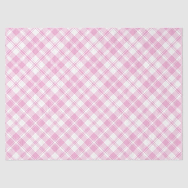 Papel de Tejido Rosa de Moda rosa y blanco (Anverso)