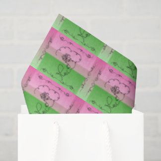 Papel de tejido rosado de belleza flotante