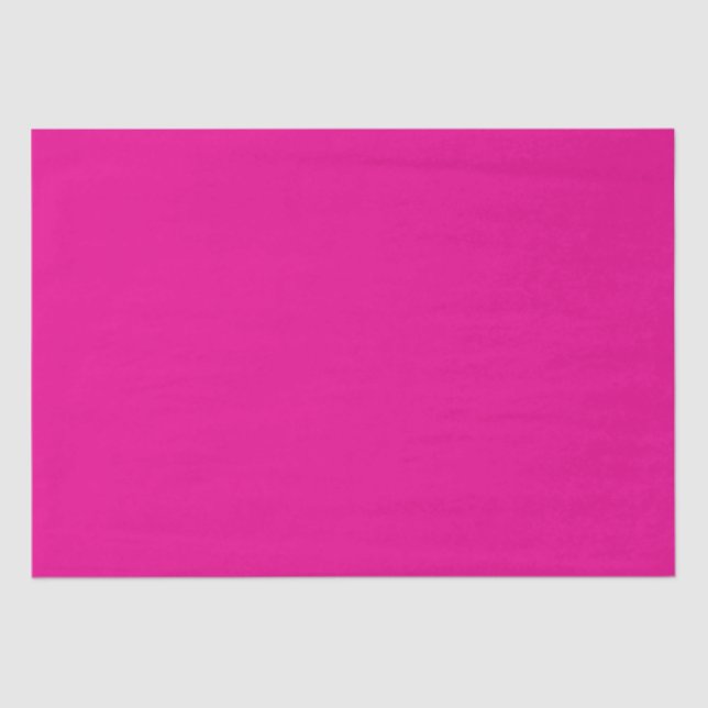 Papel de tejido sólido rosa magenta puro (Anverso)