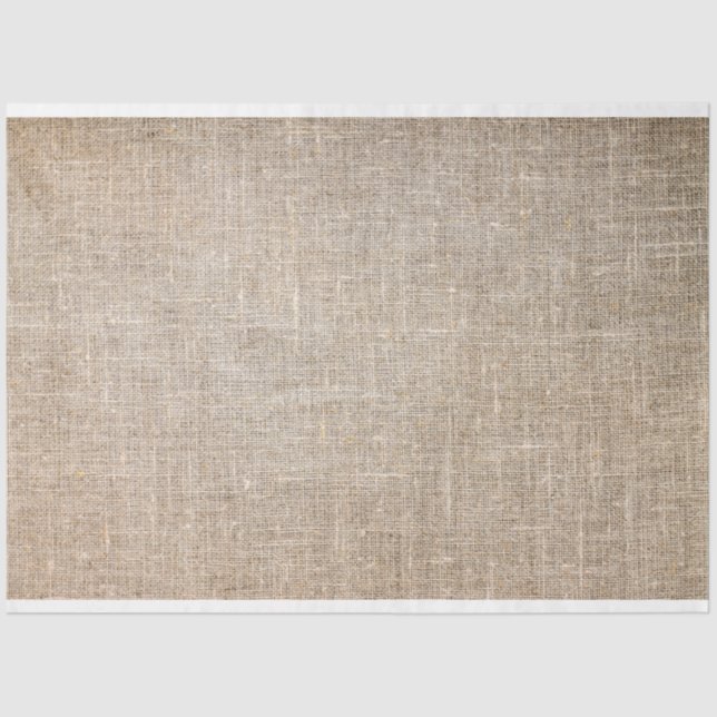 papel de tejido textil de lino (Anverso)